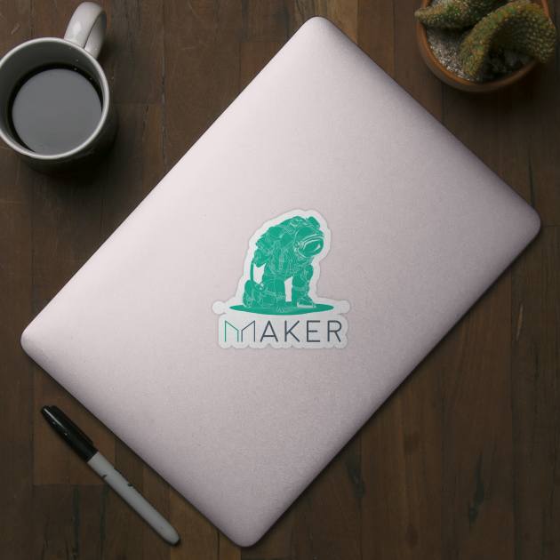 Maker  Crypto Cryptocurrency MKR  coin token by JayD World